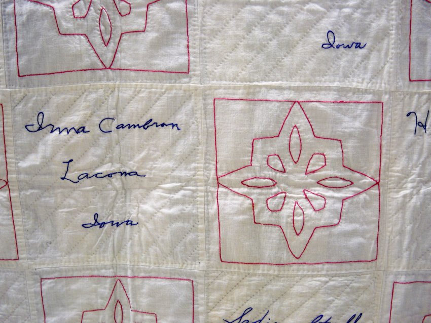 Coloma Ladies Aid Quilt